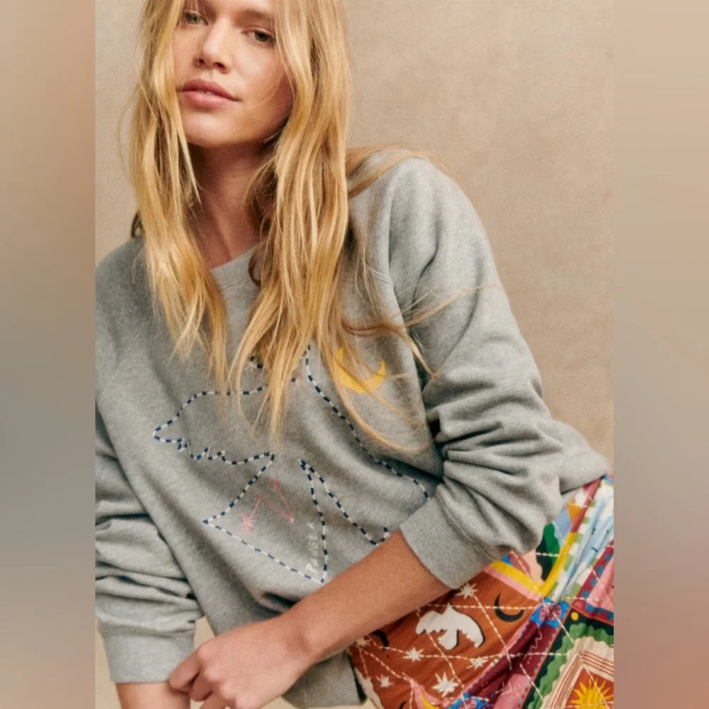 Sézane x Pangea - Oiseau Une Étoile Sweatshirt - Picture 13 of 13